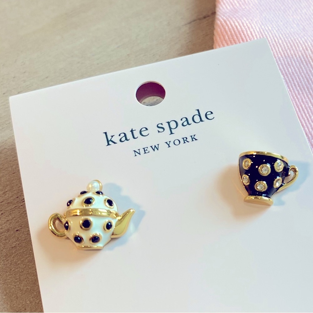 Kate Spade Teacup Stud Earrings